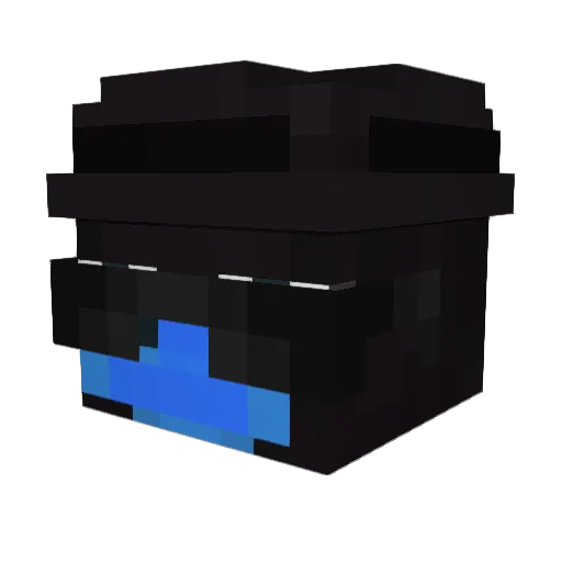 SanczoPolonez Minecraft avatar head, 3D render