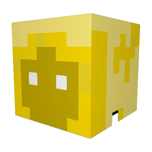 SandMan______ Minecraft avatar head, 3D render