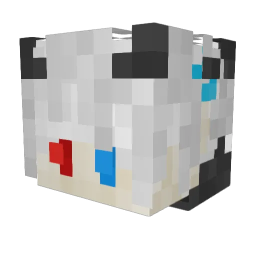SandRock52 Minecraft avatar head, 3D render