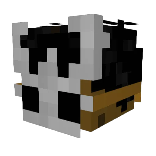 SandSangs Minecraft avatar head, 3D render