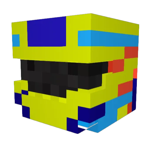 Sand_witch123 Minecraft avatar head, 3D render