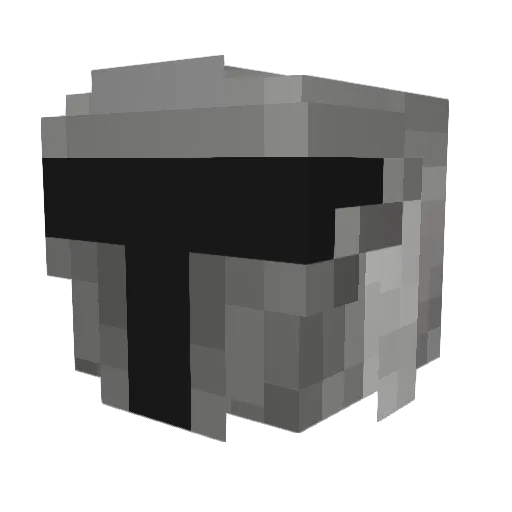 Sandiman24 Minecraft avatar head, 3D render