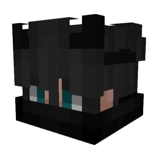 SandmanBM Minecraft avatar head, 3D render