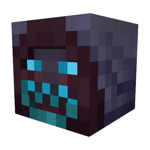 Sandoris Minecraft avatar head, 3D render