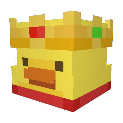 Sandrexxaaa Minecraft avatar head, 3D render