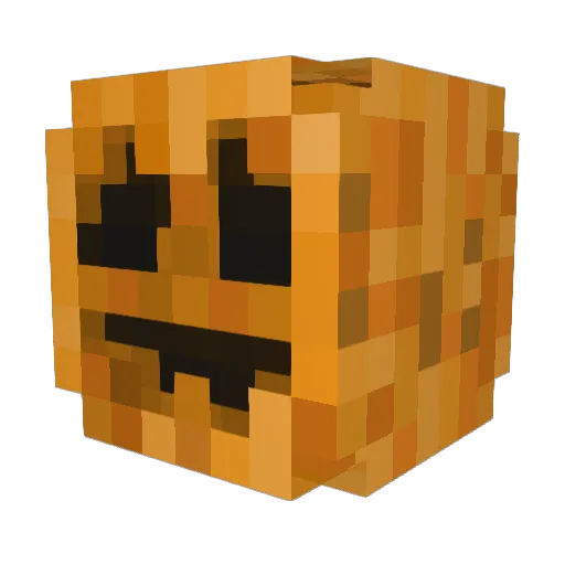 SandrixBab Minecraft avatar head, 3D render