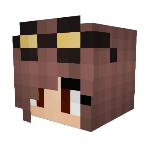 Sandstorm32 Minecraft avatar head, 3D render