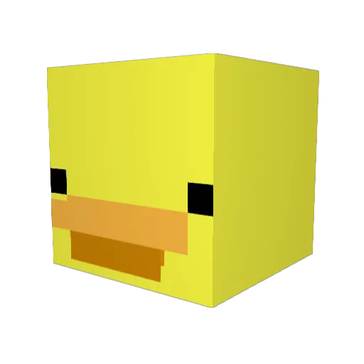 Sandu_Parastas Minecraft avatar head, 3D render