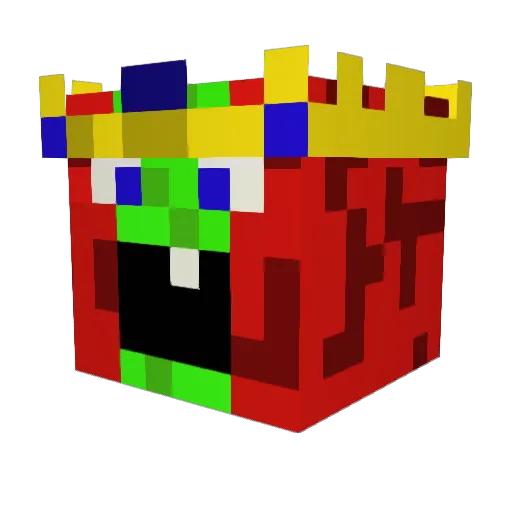 SandwichKinG68 Minecraft avatar head, 3D render