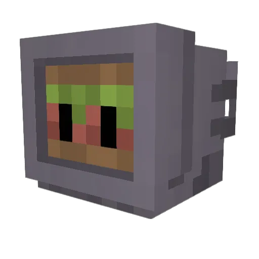 Sandwich_exe Minecraft avatar head, 3D render