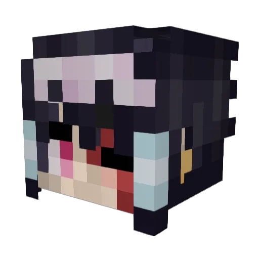 Sandwichspud16 Minecraft avatar head, 3D render