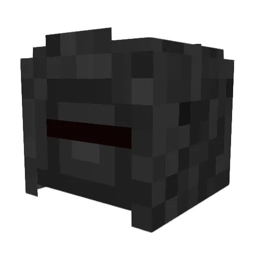 SandySakura Minecraft avatar head, 3D render