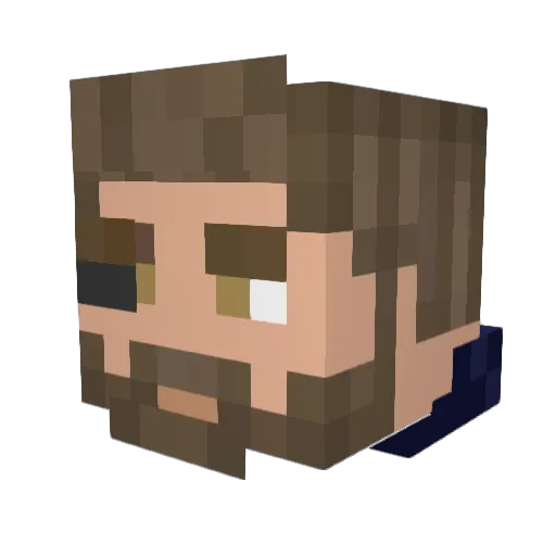 Sane_999 Minecraft avatar head, 3D render