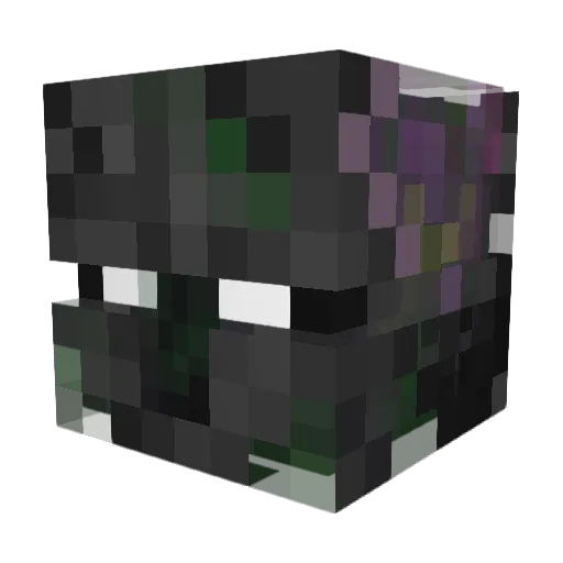 Sanemi_btw Minecraft avatar head, 3D render