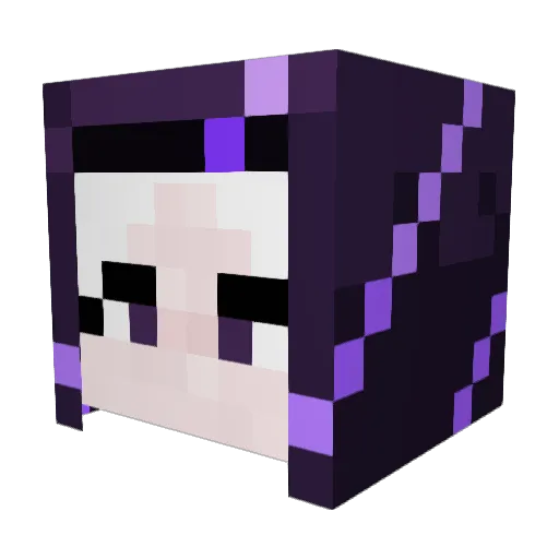 SanerSaylik Minecraft avatar head, 3D render