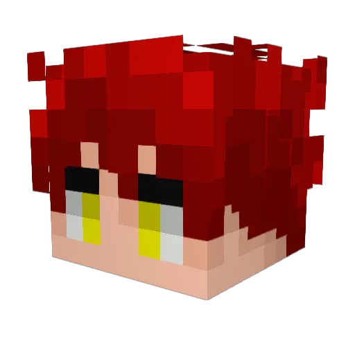SangLrd Minecraft avatar head, 3D render