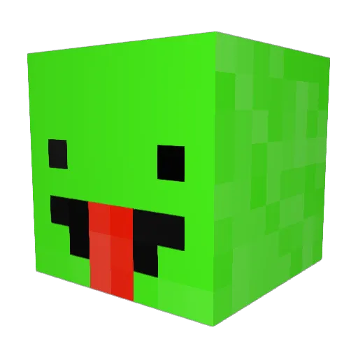 SanguineChame Minecraft avatar head, 3D render