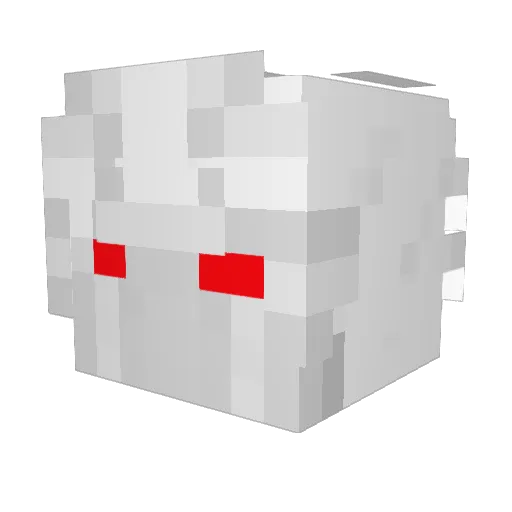 Sanherib Minecraft avatar head, 3D render