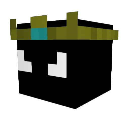 SanityPreacher Minecraft avatar head, 3D render