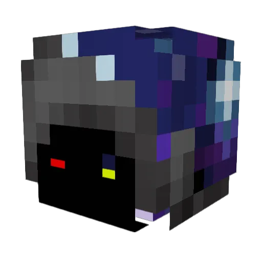 Sankaay Minecraft avatar head, 3D render