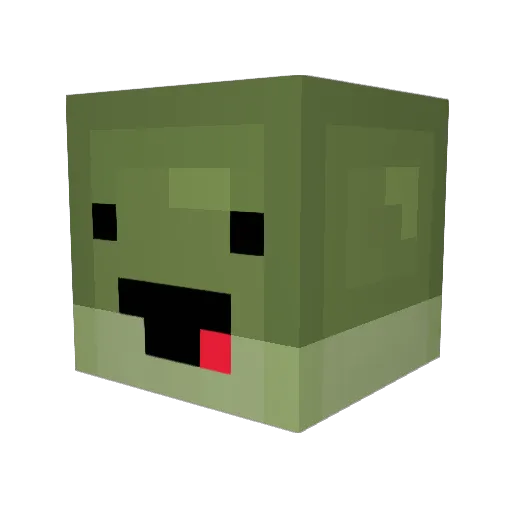 Sankovics Minecraft avatar head, 3D render