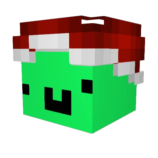 SannahBananah Minecraft avatar head, 3D render