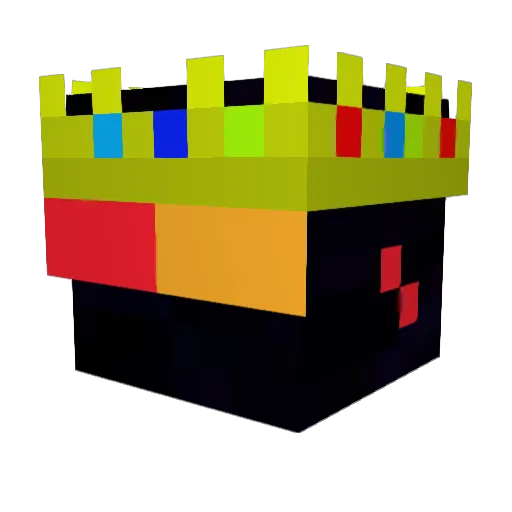 Sannu112 Minecraft avatar head, 3D render