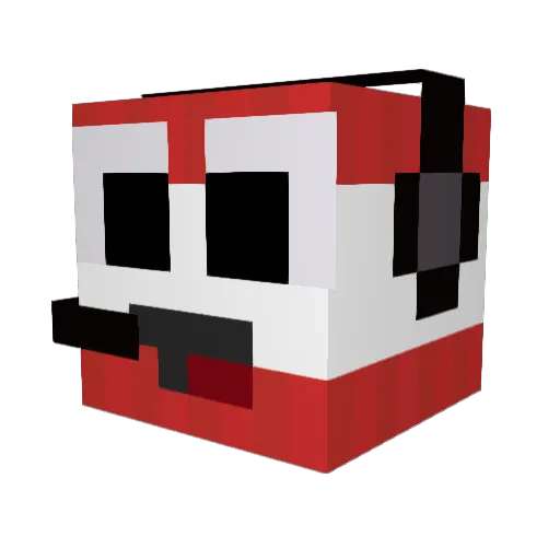 Sanny1201 Minecraft avatar head, 3D render
