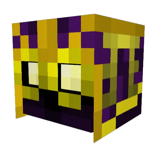 Sanoryut Minecraft avatar head, 3D render