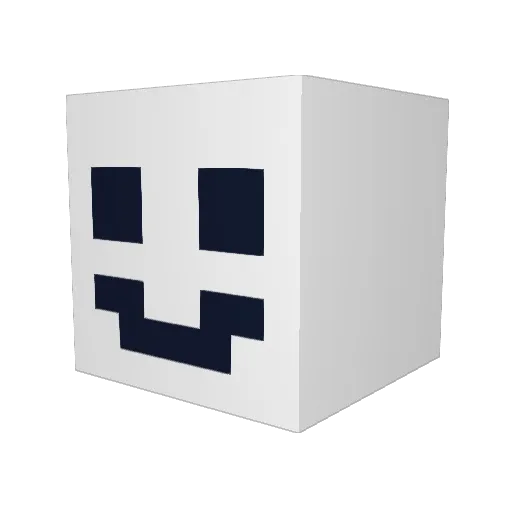 SansTheSkeletonJ Minecraft avatar head, 3D render