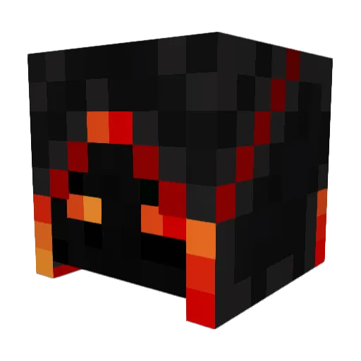SansUltra Minecraft avatar head, 3D render