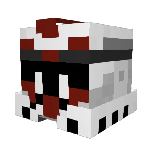 Sanso214629 Minecraft avatar head, 3D render