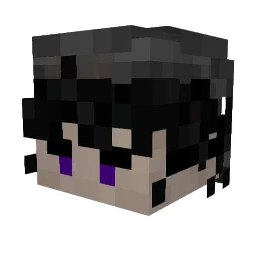 Santi2g0 Minecraft avatar head, 3D render