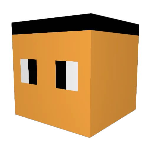 SantiLegend Minecraft avatar head, 3D render