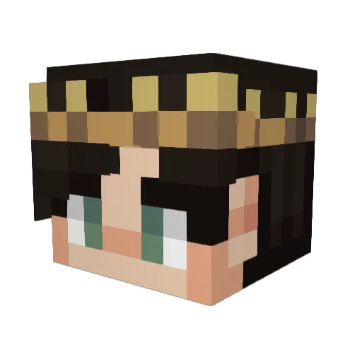 Santi_Pati24 Minecraft avatar head, 3D render