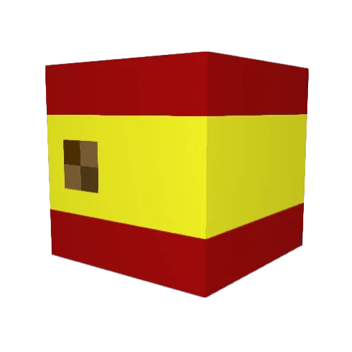 Santiago242011 Minecraft avatar head, 3D render