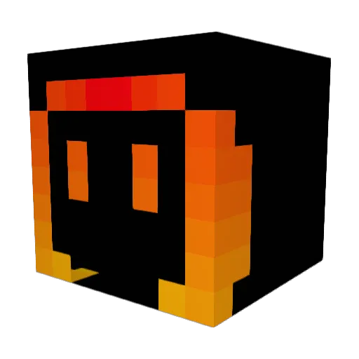 Sanvor07 Minecraft avatar head, 3D render