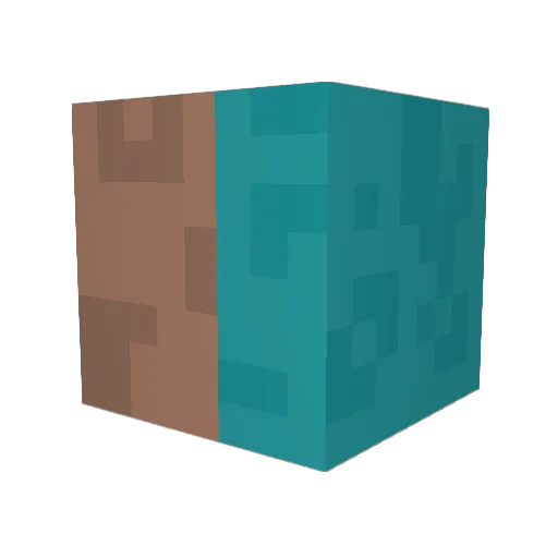 Sanyuka2 Minecraft avatar head, 3D render