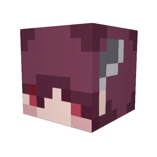 Sanzashi2001 Minecraft avatar head, 3D render
