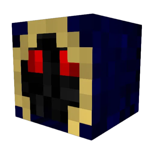 Sanzibat Minecraft avatar head, 3D render