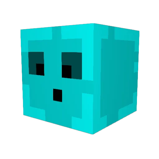 SanzoKujo Minecraft avatar head, 3D render
