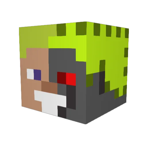 Sapa_Inca Minecraft avatar head, 3D render