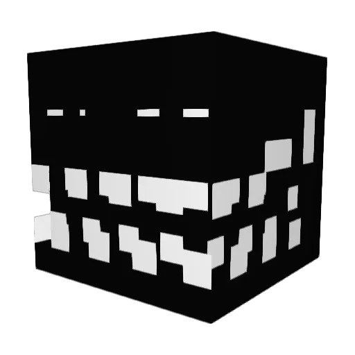 Saper01 Minecraft avatar head, 3D render