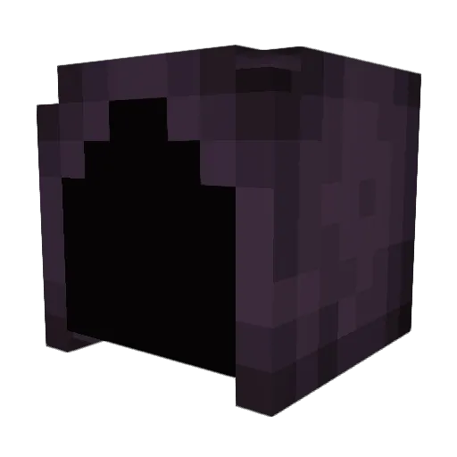 Saphirity Minecraft avatar head, 3D render