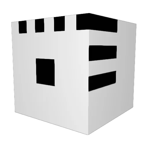 Sapph808 Minecraft avatar head, 3D render