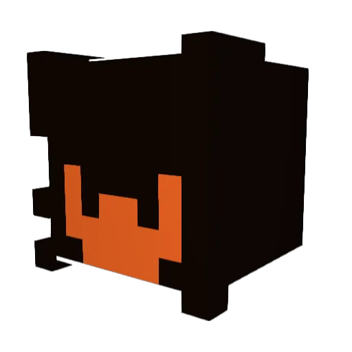 SapphireHam Minecraft avatar head, 3D render