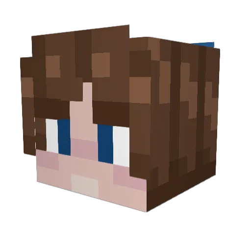 Sapphire_Stream Minecraft avatar head, 3D render