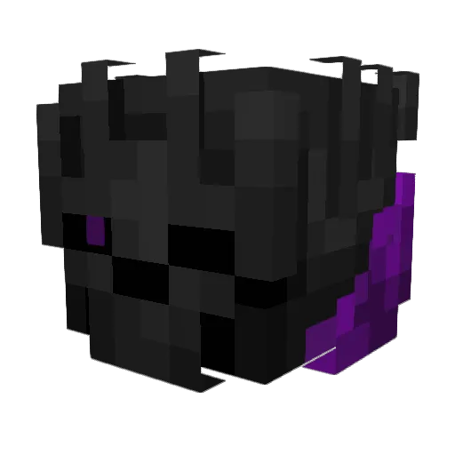 SarBoxG Minecraft avatar head, 3D render
