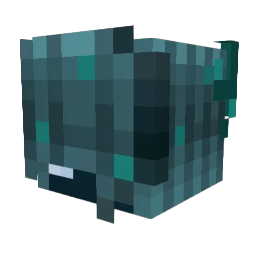 Saradwenn Minecraft avatar head, 3D render