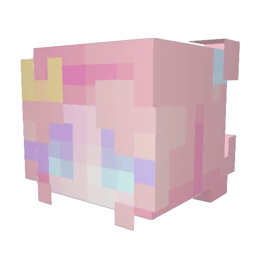 Sarah123_ Minecraft avatar head, 3D render
